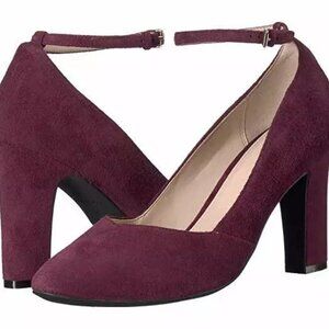 Cole Haan Kaelyn Pump 85 MM (Size: 7.5; Color: Winetasting Suede)